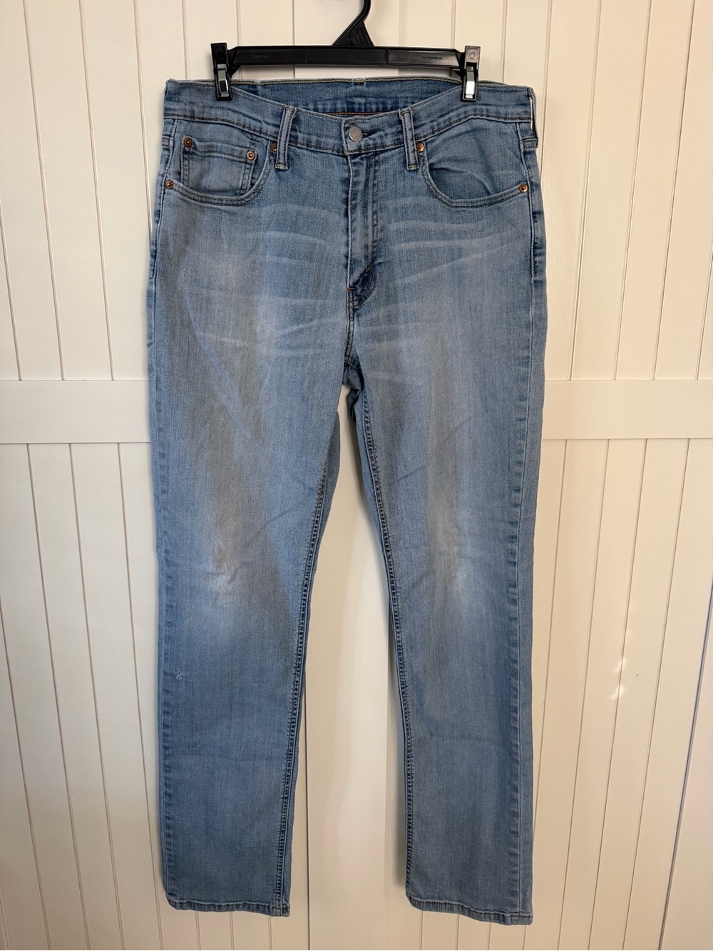 Levi's Men’s 541 Light Blue Slim Straight Jeans